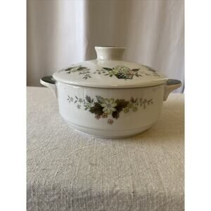 Royal Doulton Provençal Fine Oven China Individual Casserole / W Lid